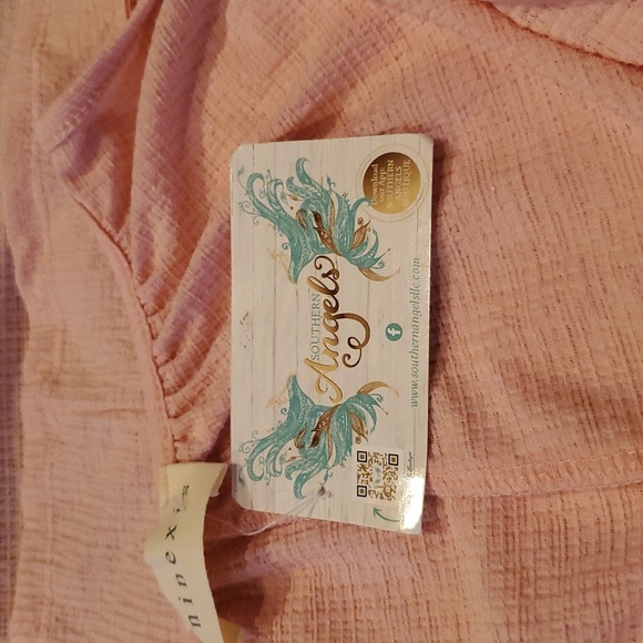 ninexis Pink Women's Spaghetti Strap Top. Size Small - Picture 3 of 4